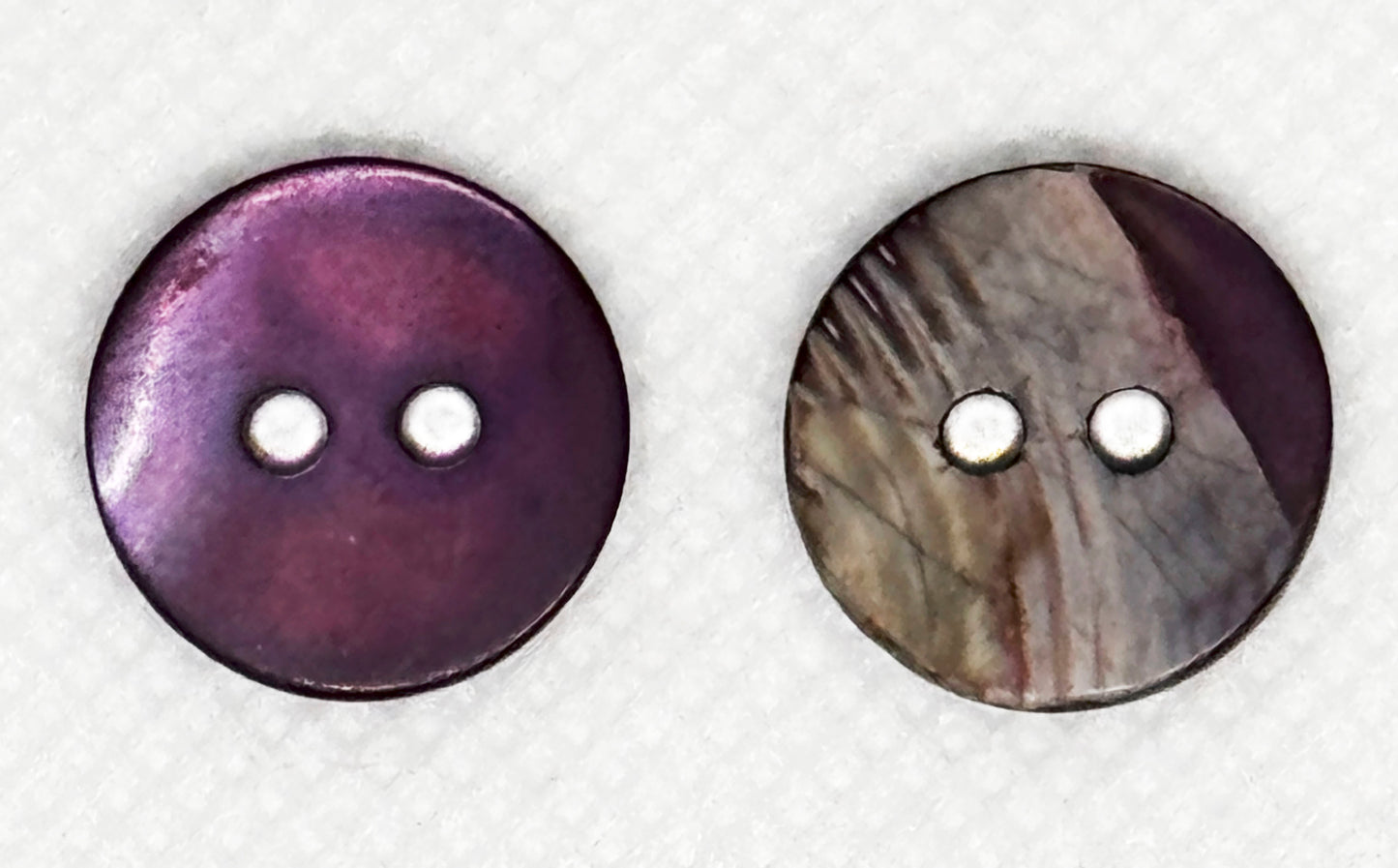 Botão de Madrepérola Roxo