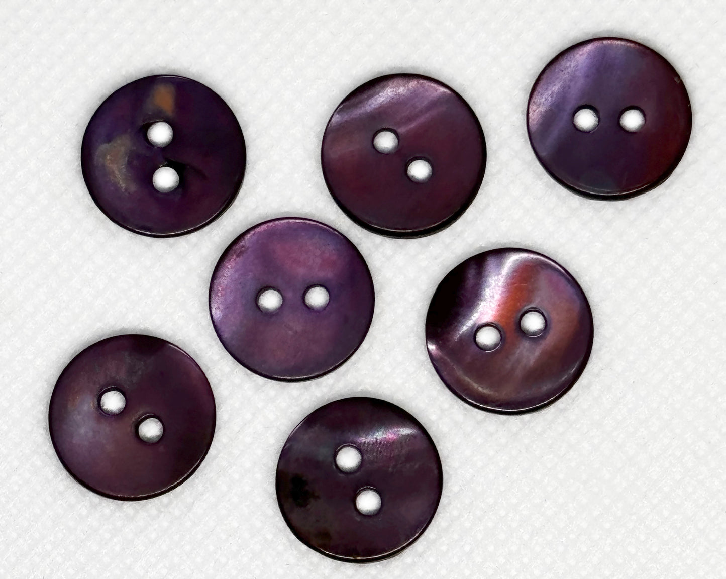Botão de Madrepérola Roxo