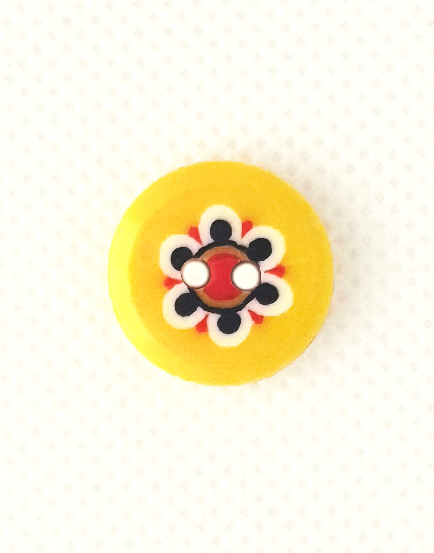 Botão com Flor central